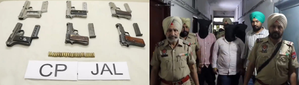Police arrest four operatives of Prema Lahoria-Vicky Gounder gang, avert 'target killings' in Punjab