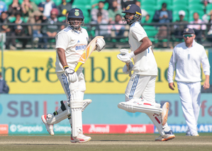 5th Test: Padikkal, Sarfaraz take India to 376/3 at Tea after Rohit, Gill depart