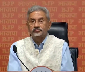 'Congress' election manifesto will just remain an irrelevant piece of paper', says EAM Jaishankar