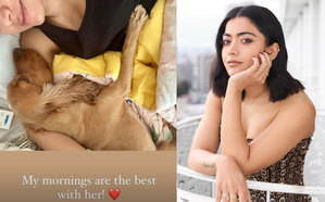 Rashmika Mandanna reveals who makes her mornings ‘the best’