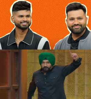 Rohit Sharma's verbal googlies, Shreyas Iyer's sixers, Kapil as Sidhu keep audience in splits