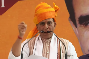 Rajnath Singh bats for 'one nation, one election' concept at poll rally in Rajasthan