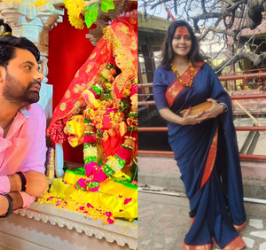 Rinku Ghosh, Dev Singh extend Chaitra Navratri greetings: 'Jai mata di'