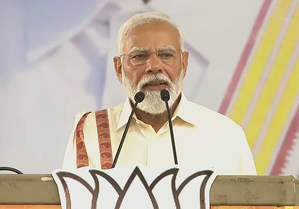 ‘DMK keeping people of Tamil Nadu trapped in old thinking’, PM Modi roars from Vellore Fort