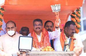 Union Minister Pradhan exudes confidence of BJP wining all LS seats in Odisha