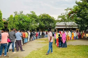 Voting underway in four LS seats in Assam