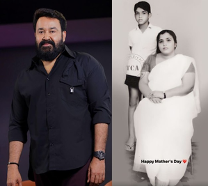 Mohanlal celebrates Mother's Day by sharing throwback picture with mom