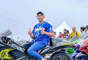 Hemanth Muddappa breaks national record at 10th Vroom Drag meet