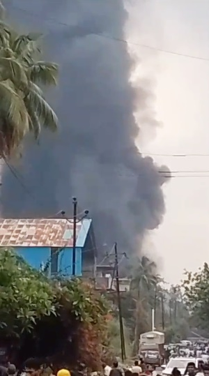 Maha: Massive fire breaks out in Dombivali chemical company, second in 3 weeks