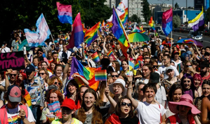 Pride march in Kyiv for the first time since Russian invasion