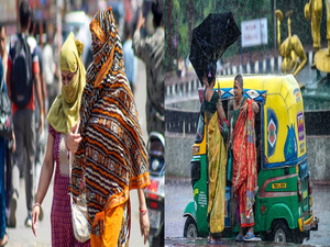 Weather Contrast: Heavy rainfall likely in Bengal, Assam; no respite from heatwave in north India