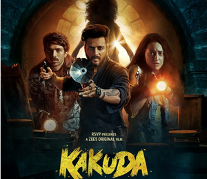 First-look poster of spooky comedy 'Kakuda' out; cast includes Sonakshi, Riteish, Saqib Saleem