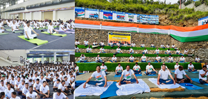 International Yoga Day celebrated across Northeast; CMs, Governors join in