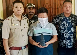 Manipur man arrested from Bengal, rhino horn seized