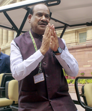 Om Birla is NDA's pick for LS Speaker, may be first BJP leader to serve coveted post twice (Ld)