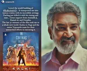 Rajamouli all praise for Prabhas-starrer ‘Kalki 2898 AD’: 'Transported me into various realms'