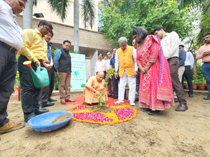 CM Adityanath plants saplings under 'Ek Ped Maa Ke Naam' campaign