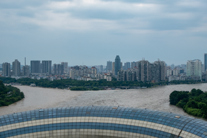 Floods occur in China's third-largest freshwater lake