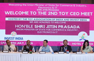 Support Indian artisans, nurture creativity via toys that inspire
 kids across globe: Minister