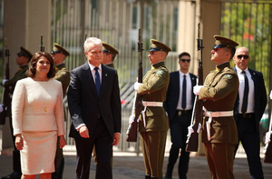 Gitanas Nauseda inaugurated as President of Lithuania for second term