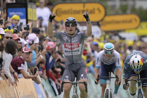 Tour de France: Jasper Philipsen edges Wout Van Aert in chaotic Stage 13 Sprint as big crash mars finale