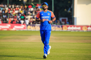 5th T20I: Mukesh Kumar takes 4-22 as India beat Zimbabwe by 42 runs; win series 4-1