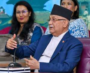 KP Sharma Oli sworn in as Nepal's new Prime Minister