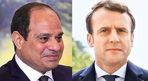 Egyptian, French leaders discuss efforts to reach ceasefire in Gaza