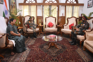 Assam Rifles chief briefs Manipur Governor about security situation, preparedness