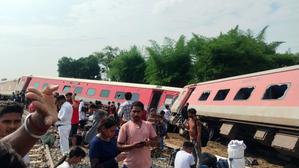 Four killed as 12 coaches of Chandigarh-Dibrugarh Express derail in UP (Lead)