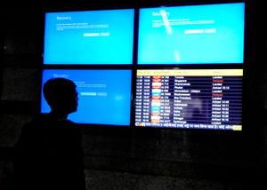 Worldwide tech outage ground flights, disrupts online services