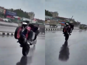 Hyderabad: Youth dies while doing bike stunts for reels