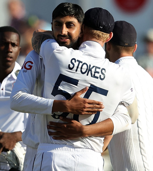 Bashir's record five-wicket haul seals victory for England at Trent Bridge