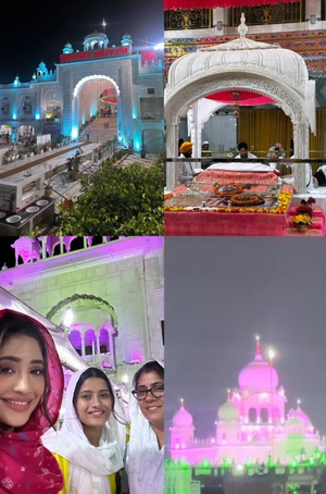 Shivangi Joshi takes time off from work, visits Nada Sahib Gurudwara
 in Panchkula