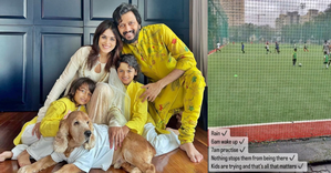 Genelia Deshmukh shares video of kids practicing football in rain: 'Nothing stops them'