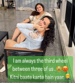 Who is that 'third wheel' between Sanaya Irani & Drashti Dhami?