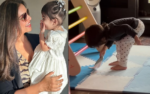 'Happy mamma' Bipasha shares adorable video of daughter 'Devi' helping with household chores