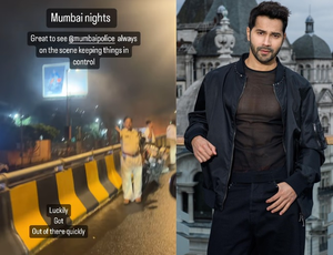 Varun Dhawan: Great to see Mumbai Police always keeping things in control