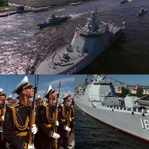 Indian warship joins Russia's traditional Navy Day parade in St Petersburg