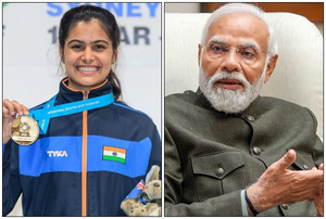 PM Modi calls up Manu Bhaker, congratulates her on maiden Olympic medal win (Lead)