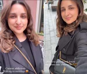 Parineeti Chopra reveals her current addiction: 'Walking to meetings'