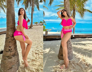 Srishty Rode sets internet on fire as she poses in bikini, drops Maldives vacation pics