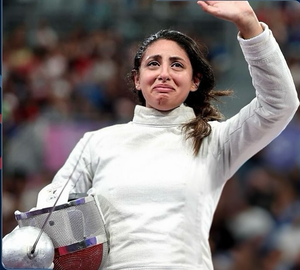 Paris Olympics: 'This time carrying a little Olympian', Egyptian fencer Nada Hafez competes while 7 months pregnant