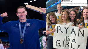 Paris Olympics: US swimmer Ryan Murphy gets 'gender reveal surprise' from wife after winning bronze
