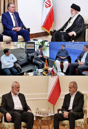 Bevy of foreign dignitaries in Iran for President Pezeshkian's inauguration