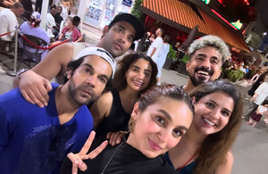 Huma Qureshi shares birthday celebration photos with her 'best family'