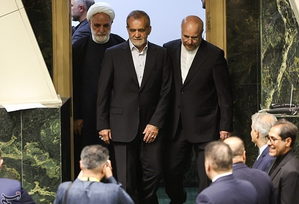 Pezeshkian formally sworn in as Iran President, seeks negotiations on nuclear programme, sanctions (Lead)