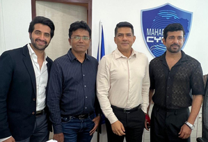 Vineet Singh, Akshay Oberoi visit cyber security HQ in Mumbai with 'Ghuspaithiya' team