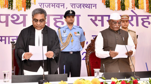 Haribhau Kisanrao Bagde takes oath as Governor of Rajasthan