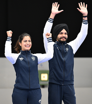 Paris Olympics: India applaud Manu, Sarabjot for history making bronze medal